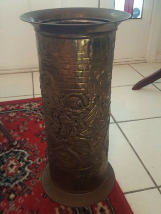 Brass Umbrella Stand Made In England