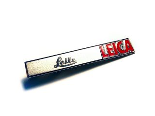 Leitz Leica Tie Clip Rare Vintage Badge Lapel Pin Film Photography
