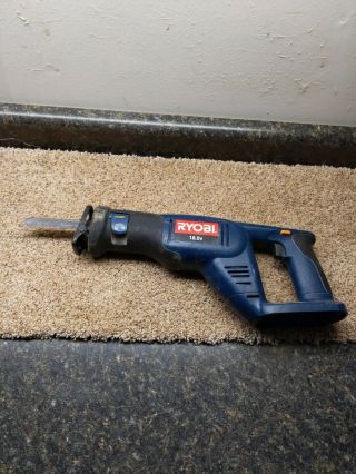 Ryobi 18v Cordless Reciprocating Saw Model P510 Tool Only