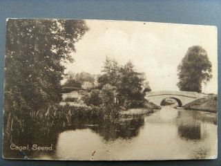 Kennet & Avon Canal - Wiltshire - Seend Canal 1905 Historic Photo Postcard