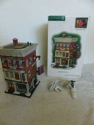 Department 56 Christmas In The City Hammerstein Piano Co Lighted