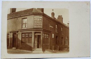 Real Photo Pc Sandringham Arms Pub (corner Of William St) Norwich