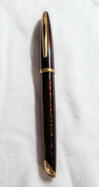 Waterman Rollerball Pen Carene Amber Shimmer & Gold Rollerball Pen