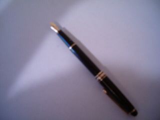 ﻿montblanc Meisterstuck 144 Fountain Pen,  With A Convertor Early 1990s