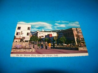 Old Mission San Luis Obispo,  California Vintage Postcard