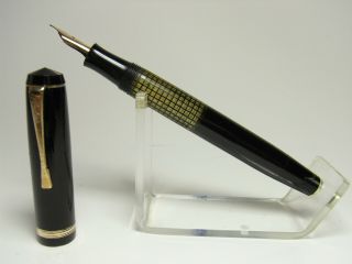 Rare Nr Artus (lamy) Pistonfiller Fountain Pen 14ct Flexy F Nib