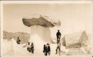 Rppc Near Glacier Lodge - Palisade Glacier - Big Pine Creek Inyo County Postcard