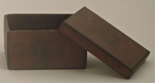Vtg Jan Barboglio 2 - Piece Hand Forged Iron Box