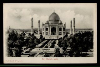 Dr Who Agra India Taj Mahal Postcard C105112