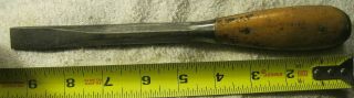Vintage Perfect Handle Screwdrover,  1/2 " Shank,  9.  5 " Long Tool,  Military,  Has A Name
