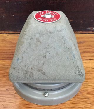Vintage Edwards Trouble Bell Fire Alarm