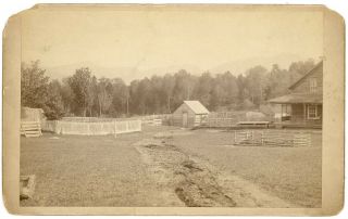 Abolitionist John Brown Farm State Historic Site Antique Photo 1890s Adirondacks