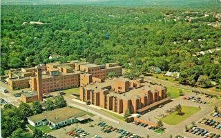 An Aerial View Of The Valley Hospital,  Ridgewood,  Jersey Nj