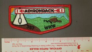 Boy Scout Oa 357 Adirondack Flap 2279ii