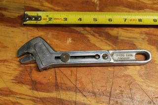 Vintage 8 " Space Tool Sliding Screw Quick Adjust Wrench Gooch 