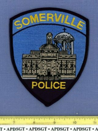 Somerville Tennessee Sheriff Police Patch County Courthouse Water Tank