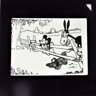 Mickey Mouse in The Delivery Boy Box Set of 8 Walt Disney Magic Lantern Slides 3