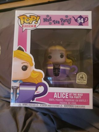 Funko Alice At The Mad Tea Party Pop Rides