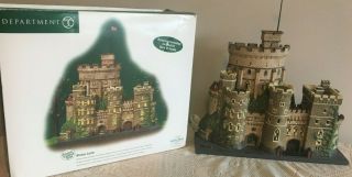 Department 56 Dickens Village Windsor Castle light Up Model with Box 2