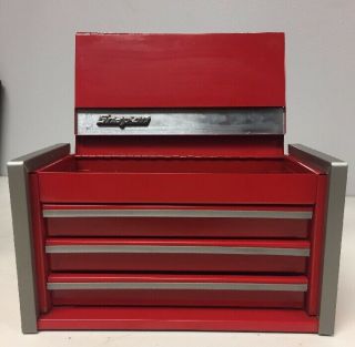 Snap - On Micro Top Chest / Mini Tool Box - Red - Three Drawer