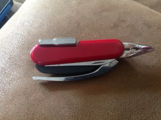 Wenger Swiss Army Knife & multi tool kit with case to put on belt - bits,  pliers 3