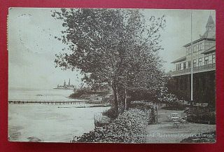 July 13,  1912 Postcard From Aalsgaard Badehotel,  Hellebaek,  Helsingor,  Denmark