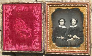 Daguerreotype 2 Lovely Young Sisters