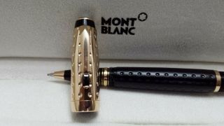 Montblanc Boheme Guilloche Noir Rollerball Pen Black Onyx Jewel