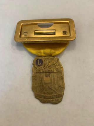 Vintage Lions Club International Convention Pin 1950 - Chicago
