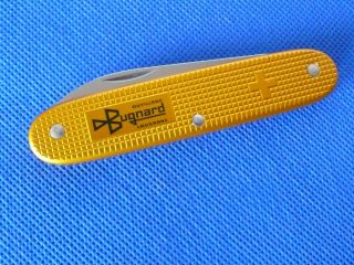 Victorinox Alox Yellow Orange Old Cross Pruner Swiss army knife 1 Layer 1986 8