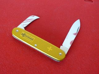 Victorinox Alox Yellow Orange Old Cross Pruner Swiss army knife 1 Layer Bugnard 2