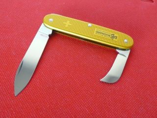 Victorinox Alox Yellow Orange Old Cross Pruner Swiss army knife 1 Layer Bugnard 5