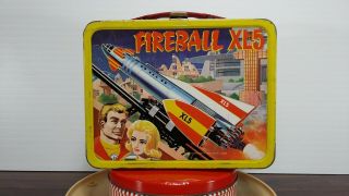1964 Fireball Xl5 Lunchbox King - Seeley No Thermos
