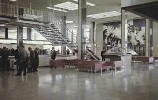 Edmonton,  Alberta,  Canada,  40 - 60s; Interior View Of Edmonton 