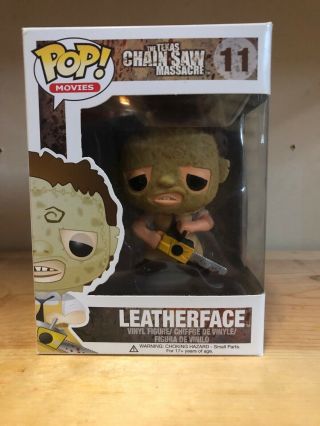 Funko Pop The Texas Chainsaw Massacre Leatherface 11 Vaulted Fast
