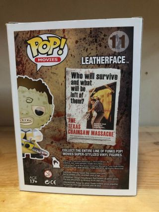 Funko Pop The Texas Chainsaw Massacre Leatherface 11 Vaulted Fast 3