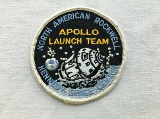 Nasa Apollo Launch Team Patch - North American Rockwell