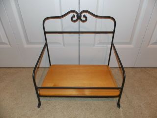 Longaberger Wrought Iron (newspaper Stand),  Basket Accessories Shelf