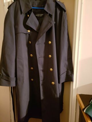 York City fire department trench coat 3