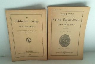 2 Bulletins Of Natural History Society Of Brunswick St John Canada 1914 1928