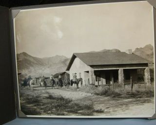 Antique Henry Buehman Ranch Photograph From Tucson,  Arizona Territory