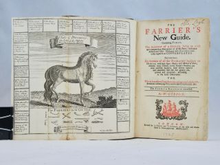 Rare Veterinary Horse Book Gibson Farrier 
