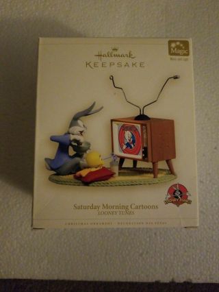 2006 Hallmark Keepsake Ornament " Saturday Morning Cartoons " Looney Tunes Tweety