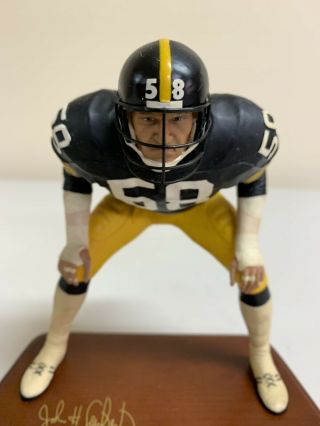 Danbury Hof Jack Lambert 58 Pittsburgh Steelers Lb All Stars Figurine