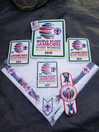 24th World Scout Jamboree Neckerchief 2019 Wsj Set