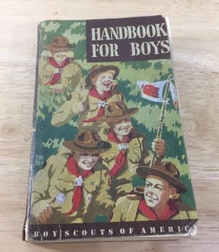 Boy Scouts Of America 1949 Boy Scouts Of America Handbook Vintage