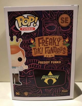 Funko Fundays SDCC 2019 Exclusive Freddy Funko as Black Manta Pop Vinyl LE 350 3
