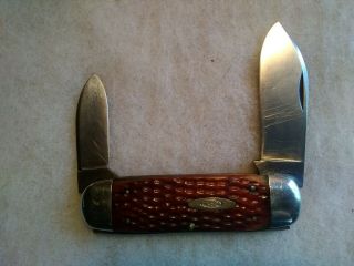 1940 To 1964 Case Xx 6250 Red Bone Knife In