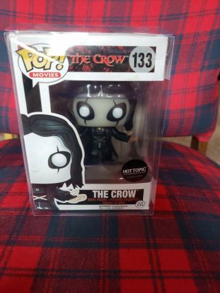 Funko Pop Movies The Crow 133 Hot Topic Glow In The Dark