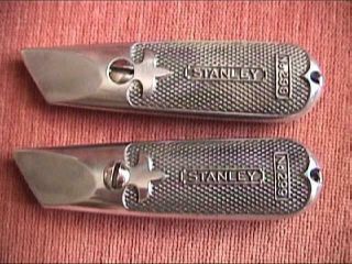 Stanley Defiance No199 299 1299 Cast Aluminum Iron Utility Knife Box Cutter Tool